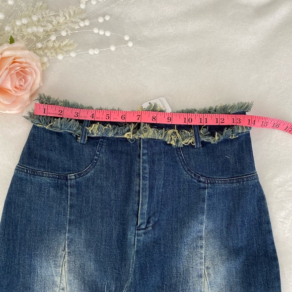 WOMEN’S DENIM MIND SKIRT SET SIZE S - Picture 9 of 12